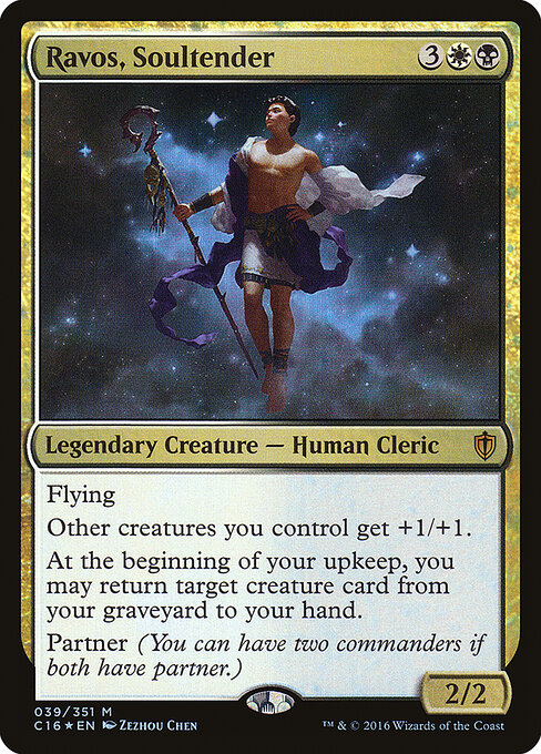 Ravos, Soultender card art