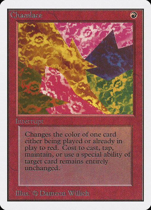 Chaoslace card art