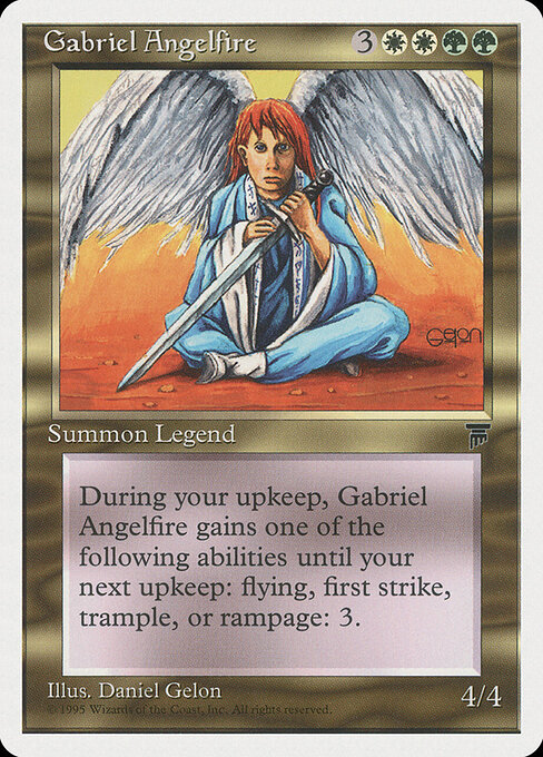 Gabriel Angelfire card art