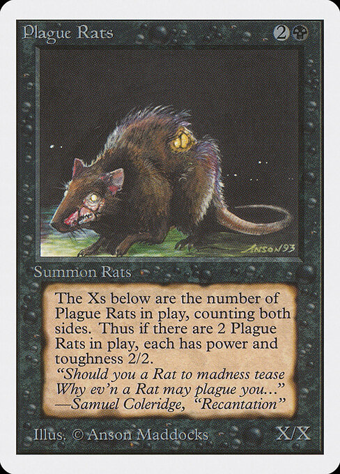 Plague Rats card art