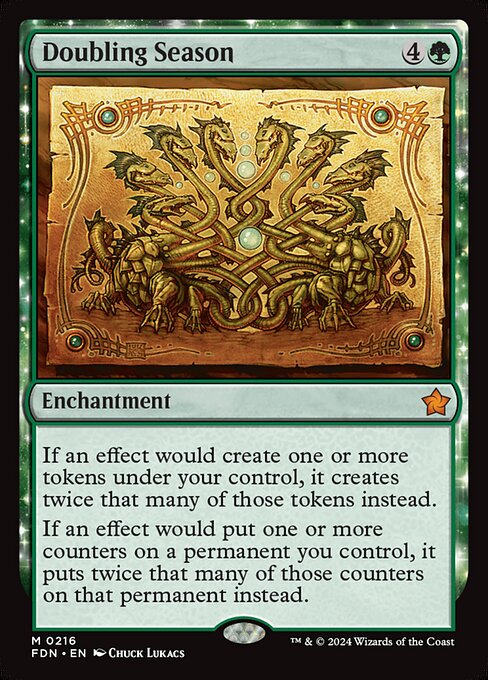 Doubling Season card art