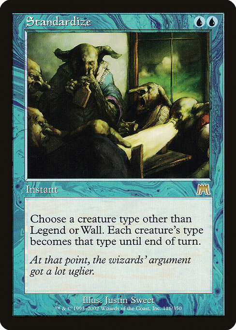 Standardize card art