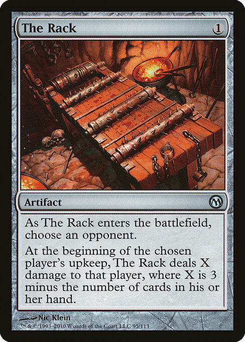 The Rack card art