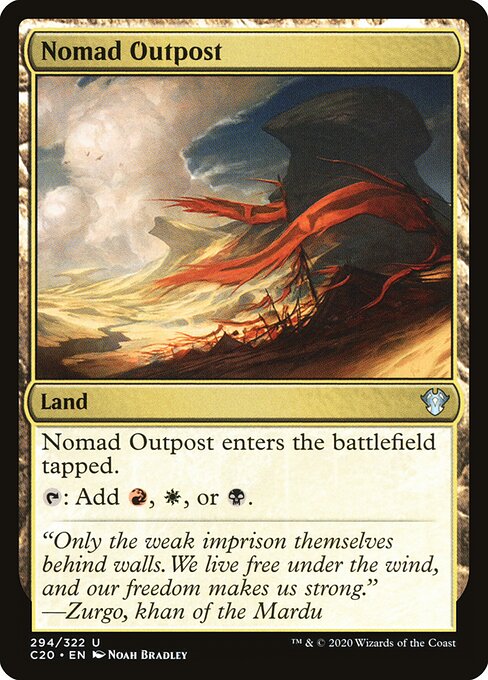 Nomad Outpost card art