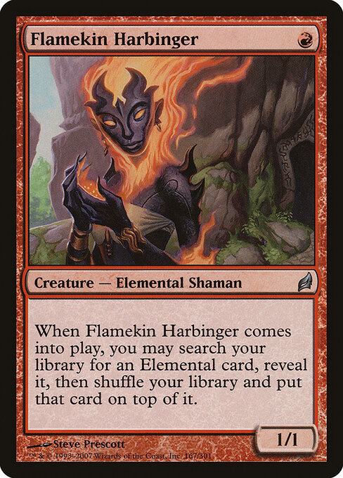 Flamekin Harbinger card art