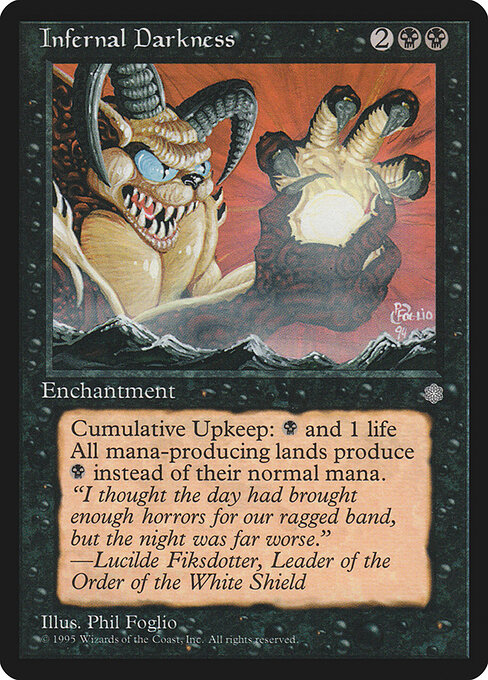 Infernal Darkness card art