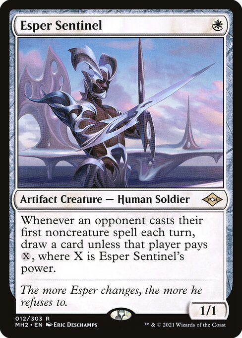 Esper Sentinel card art