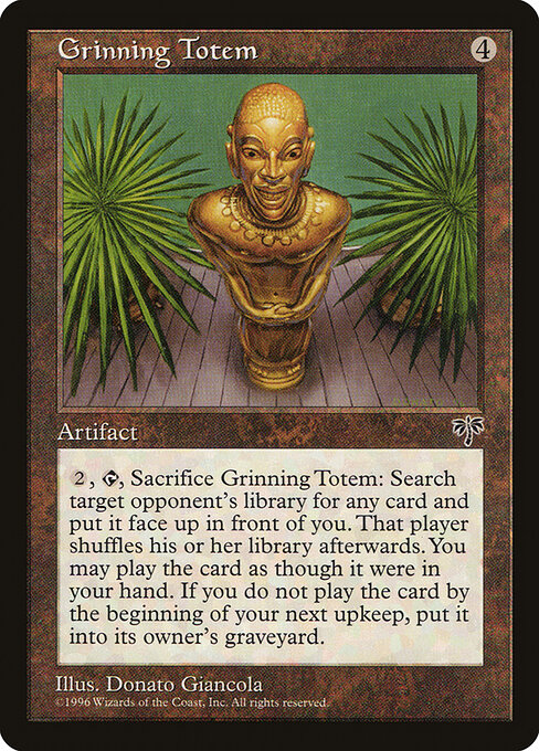 Grinning Totem card art