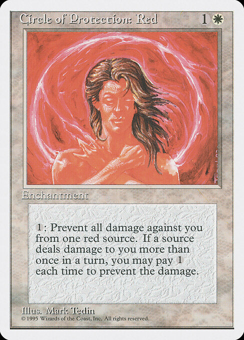 Circle of Protection: Red card art