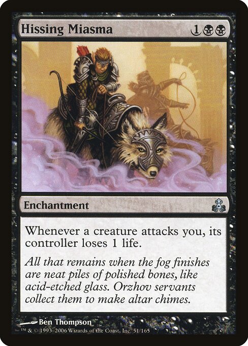 Hissing Miasma card art