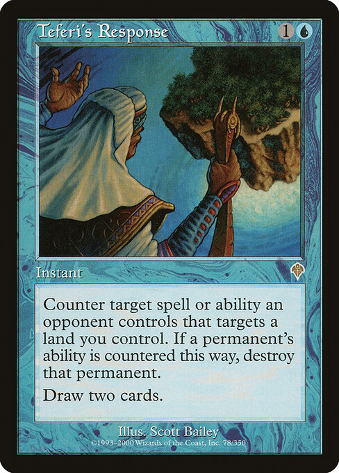 Teferi's Response card art