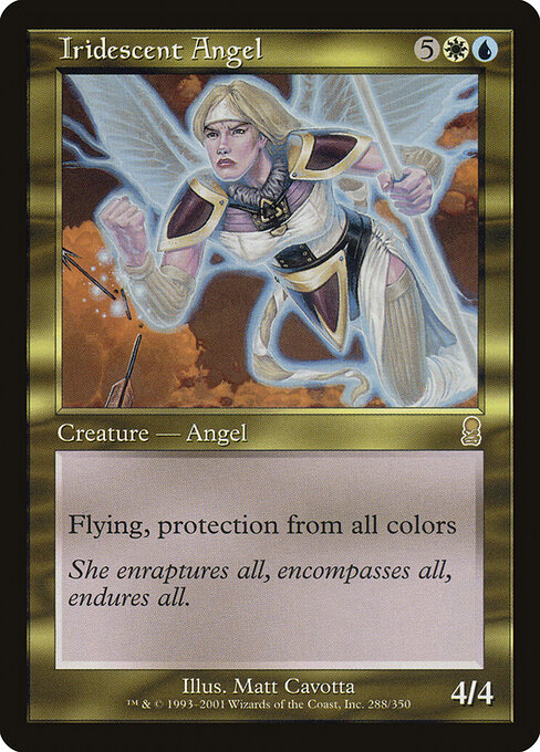 Iridescent Angel card art