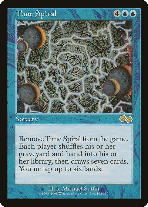 Time Spiral card art