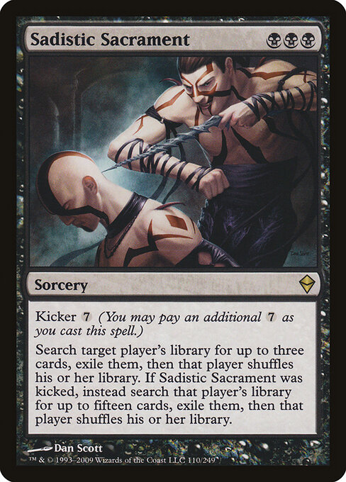Sadistic Sacrament card art