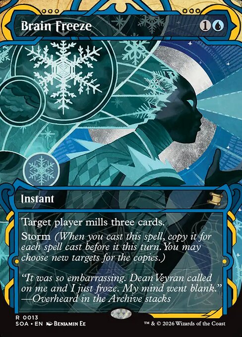 Brain Freeze card art