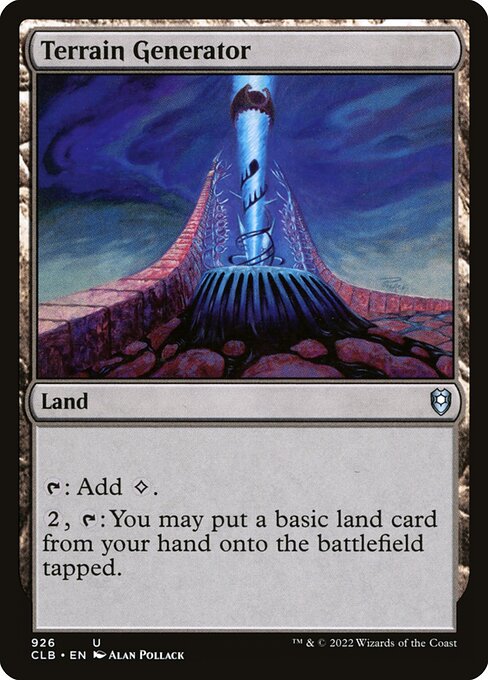 Terrain Generator card art