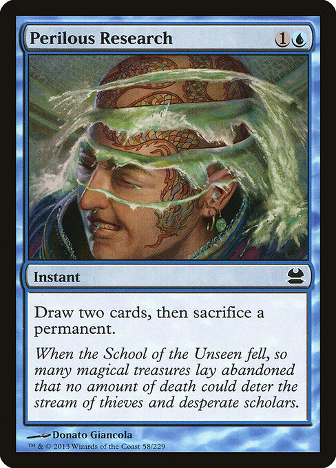 Perilous Research card art