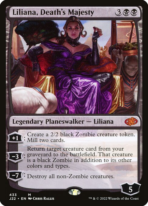 Liliana, Death's Majesty card art