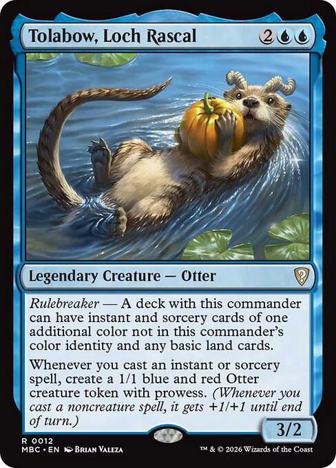 Tolabow, Loch Rascal card art