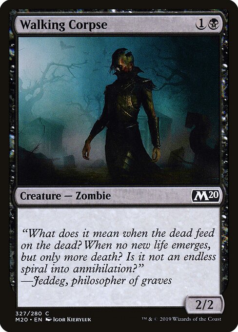Walking Corpse card art