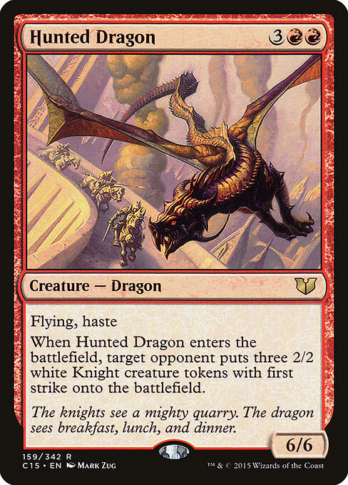 Hunted Dragon card art