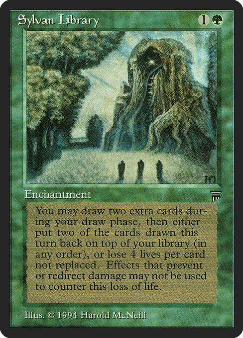 Sylvan Library card art