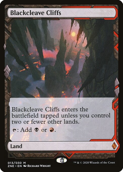 Blackcleave Cliffs card art