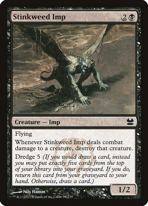 Stinkweed Imp card art