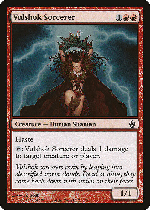 Vulshok Sorcerer card art