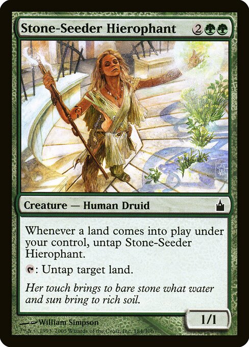 Stone-Seeder Hierophant card art