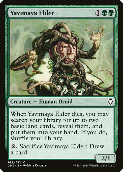 Yavimaya Elder card art