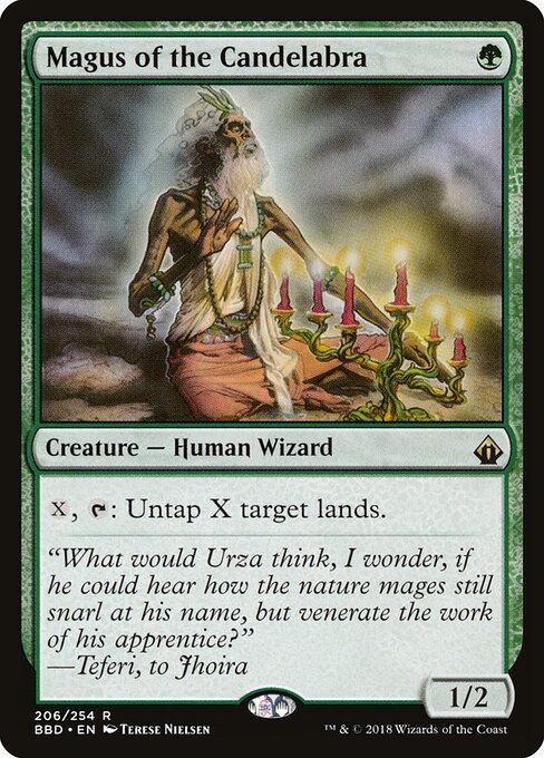 Magus of the Candelabra card art