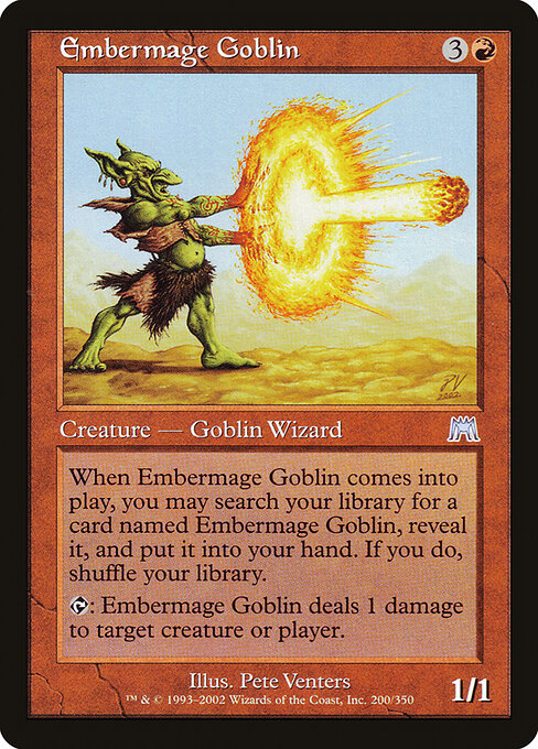 Embermage Goblin card art