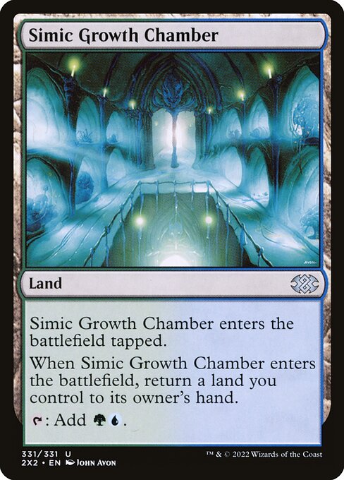 Simic Growth Chamber card art