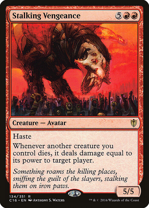 Stalking Vengeance card art