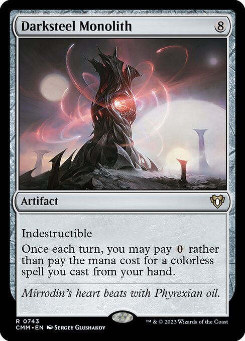 Darksteel Monolith card art
