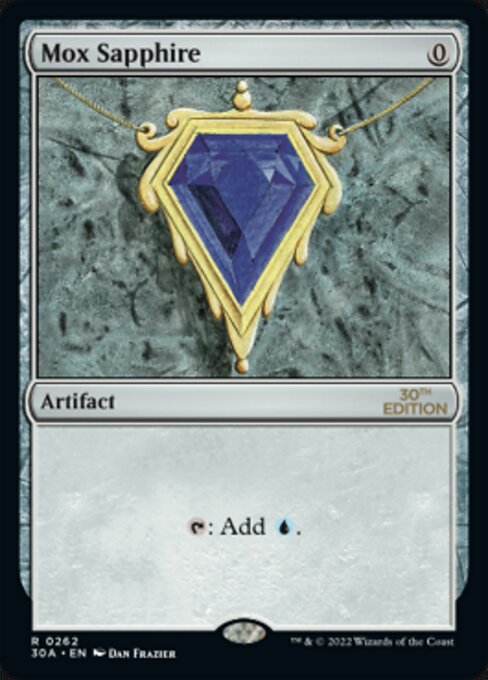 Mox Sapphire card art