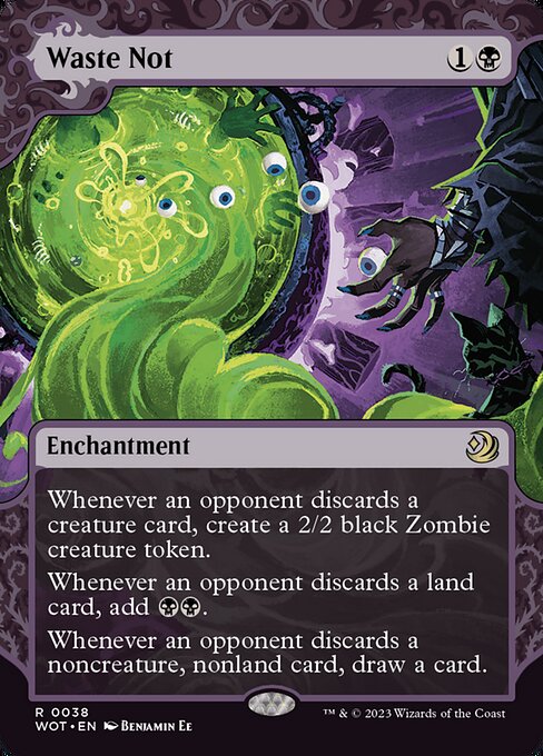 Waste Not card art