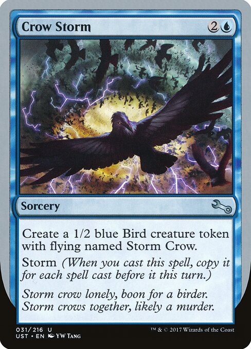 Crow Storm card art