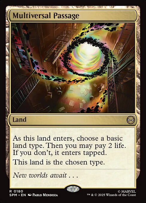 Multiversal Passage card art