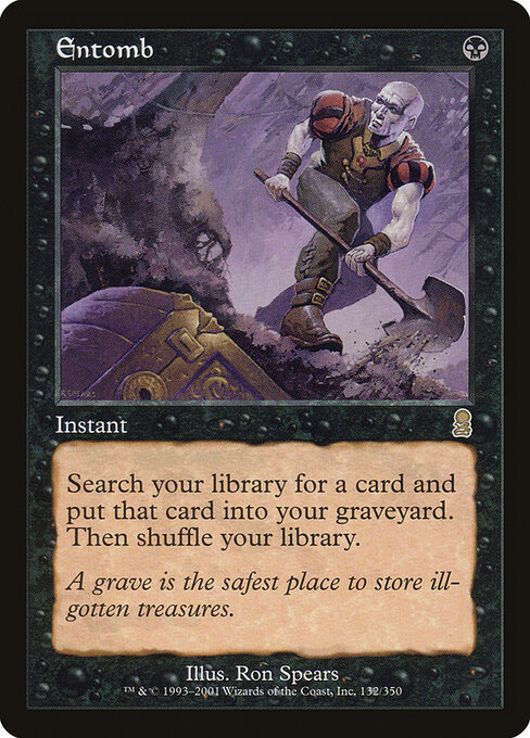Entomb card art