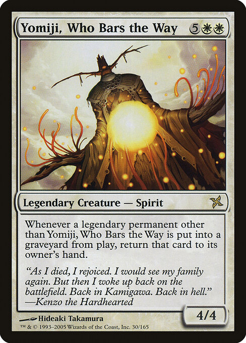 Yomiji, Who Bars the Way card art