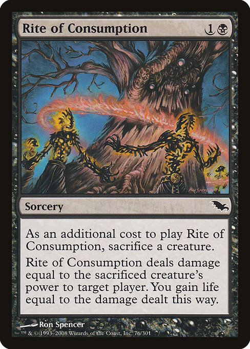Rite of Consumption card art