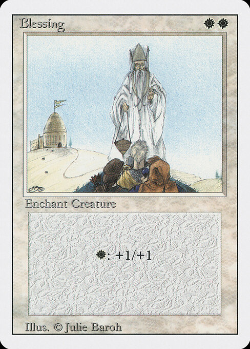 Blessing card art