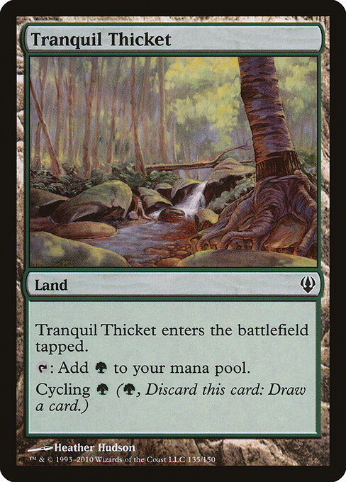 Tranquil Thicket card art