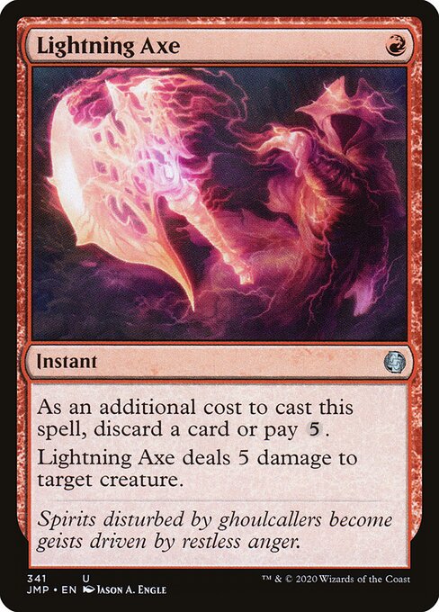 Lightning Axe card art