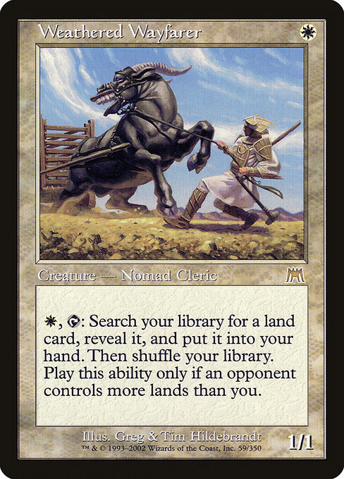 Weathered Wayfarer card art