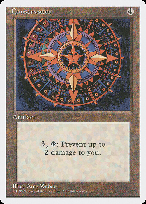 Conservator card art