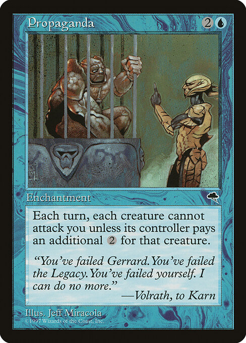 Propaganda card art