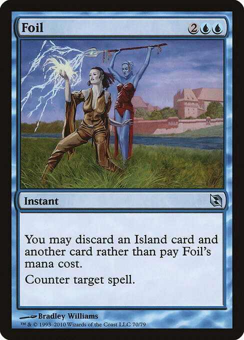 Foil card art